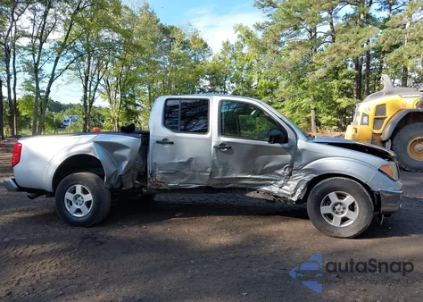 2007 Nissan Frontier Se из США, поврежденный, VIN 1N6AD09U37C406651